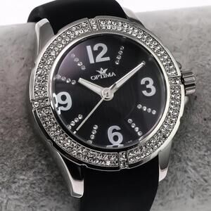 Optima Swiss Watch Stainless Steel 37mm Quartz 5ATM OSL324